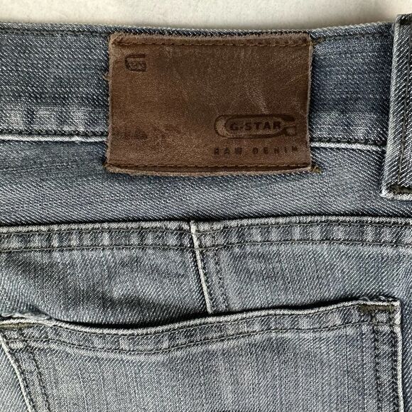 G-Star Raw Denim Jeans (GS3301) Y2K Embroidered Pockets Mens 34 x 33 Read - Picture 9 of 12